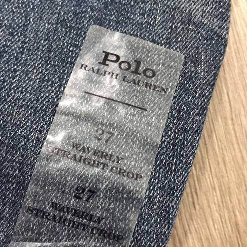 Polo  Ralph Lauren The Waverly Straight Crop Jeans