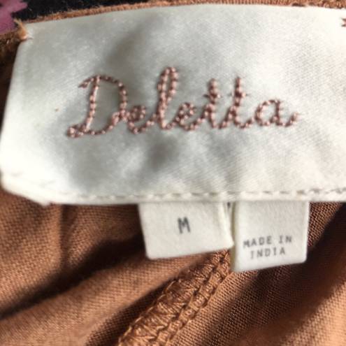 Deletta Anthropologie  sequined tank top