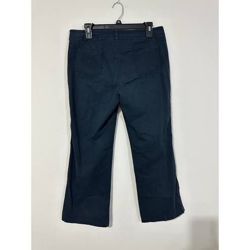 Lafayette 148  New York Women's Navy Blue Cotton Pants Size 8