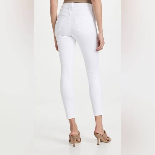 Good American  White Cropped Jeans Good Legs Crop in White001 Women’s Size 28 | 6