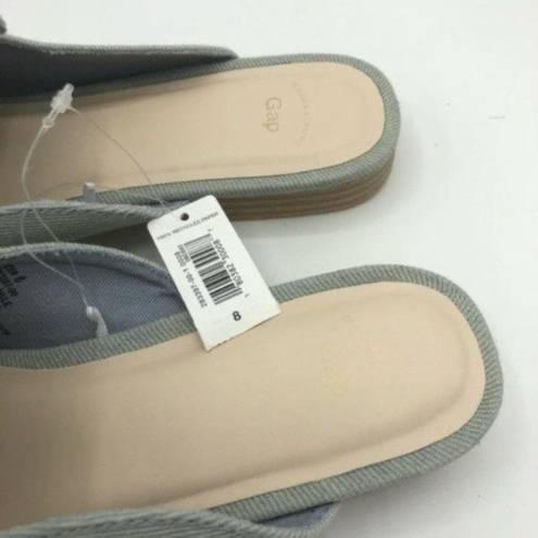 Gap  Factory Light Blue Denim Mule Size 8