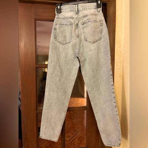 PacSun Button Fly Ultra High Rise Slim Size 24 Ladies Denim Blue Jeans