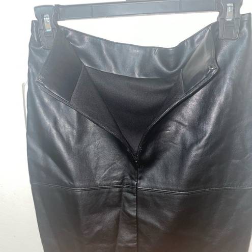 INC  leather pencil skirt