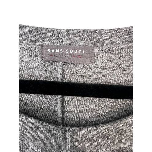 Sans Souci  Gray Long Sleeve Top - Women’s XL