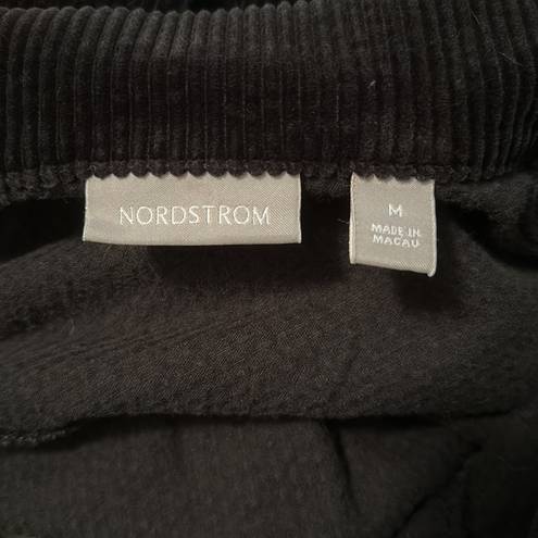 Nordstrom | Black Corduroy Button Up