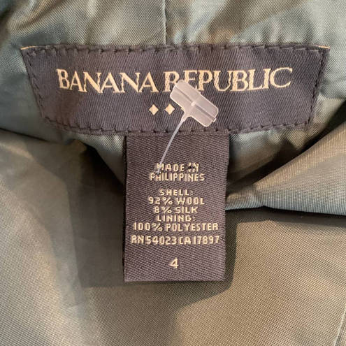 Banana Republic  wool/silk Belted Jacket (4)