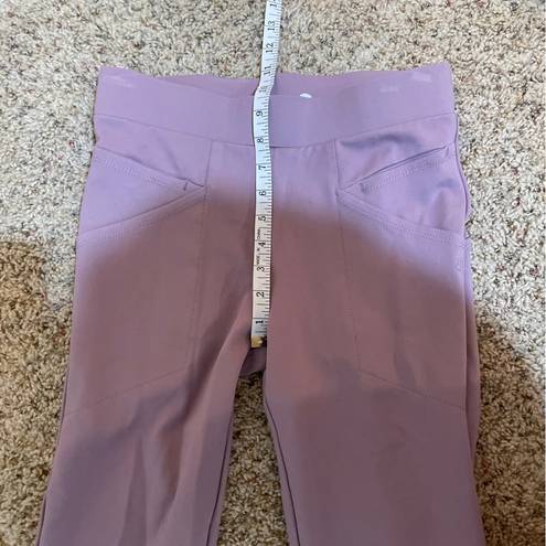 Betabrand  Skinny Leg Journey Pant Lilac Lavender Purple Stretch Size Small