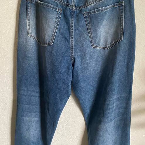 Daisy Skinny Fries  Distressed Mom Jeans Size 15