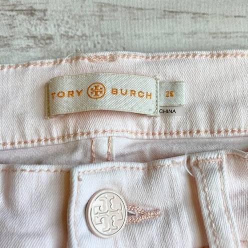 Tory Burch  Mara Cropped Skinny Jeans Size 29