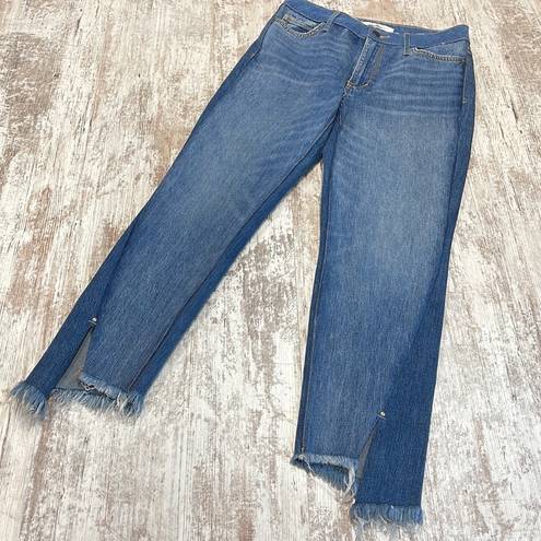 Sam Edelman  NWT The Mary Jane Two Tone High Rise Straight Ankle Jeans Size 26