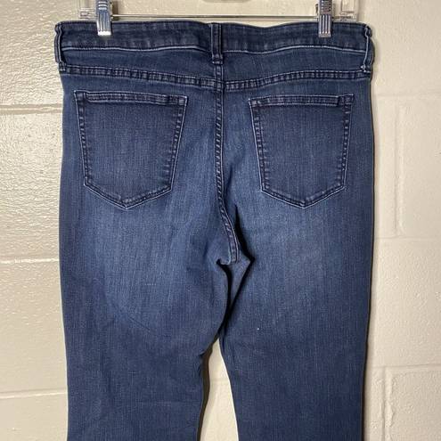 Banana Republic  High Rise Wide Leg Jeans Women Sz 31/12P  InSeam 30 Stretch