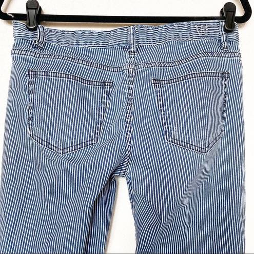 Krass&co Williamsburg Garment  Bedford Ave Railroad Stripe Skinny Jeans Size 28