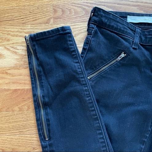 Pilcro and the Letterpress EUC  Serif Moto‎ Zip Pants Skinny black, 27