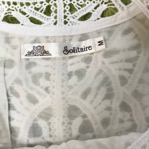 Solitaire Lightweight Lace Blouse NWOT