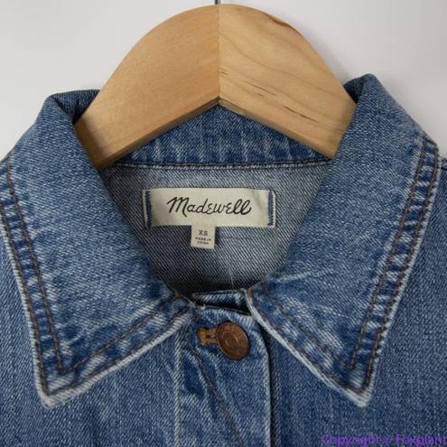 Madewell NEW  The Jean Jacket in Pinter Wash, XS