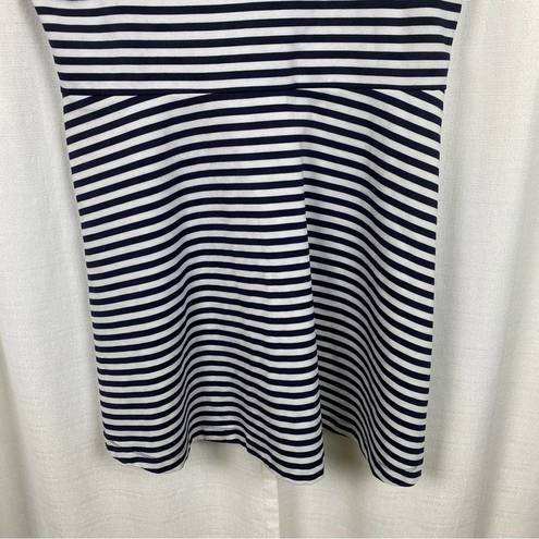 Draper James  Blue&White Stripe Ponte Knit A Line Dress Sz.XL