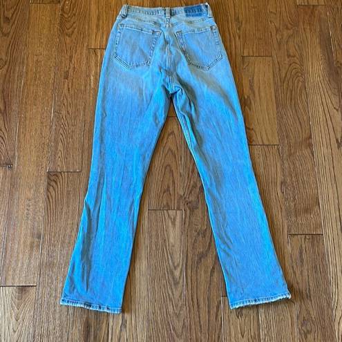 Abercrombie & Fitch  the 90’s slim straight ultra high rise jeans size 0 short