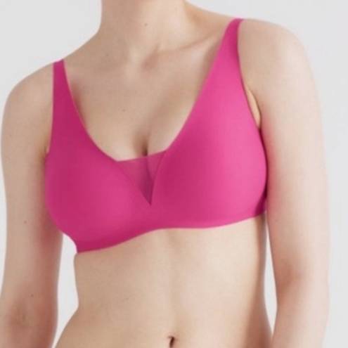 Revolution Knix  Shadow Mesh Bra in Shocking Pink Size Large