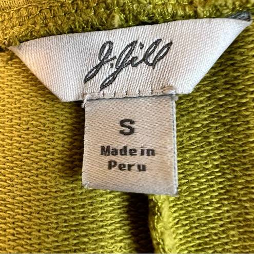 J.Jill  Love Linen Mustard Yellow 100% Linen Wide Leg Pants Women's Size Small