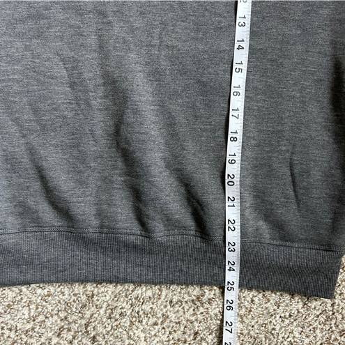 Grayson Threads 🦋  Grey Crewneck Sweatshirt Good Vibes Soft Comfy Casual Large