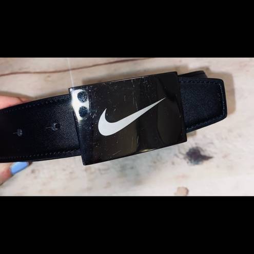 Nike  Logo Belt with metal buckle