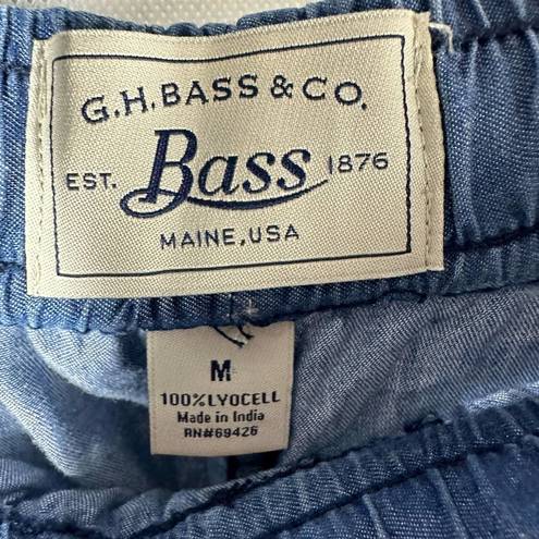 Krass&co G H Bass &  Lyocell Chambray Jogger Ankle Pant  Size Medium