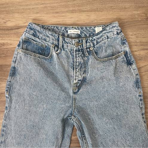 Good American  Good '90s Duster Crop Straight Leg Jeans Size 2/26