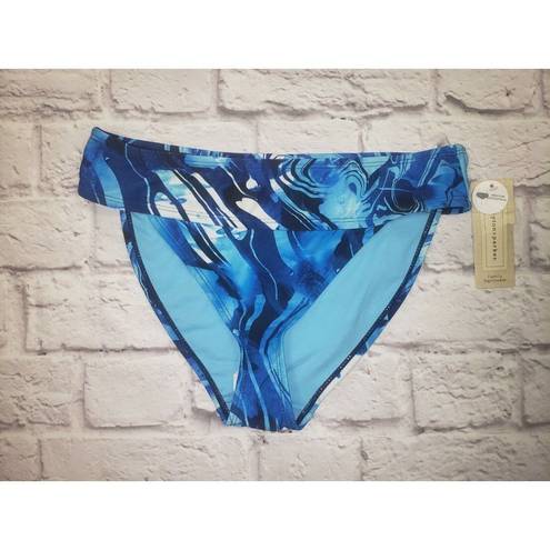 Parker NEW Peyton &  Women's Size Small Blue Tie-Dye 2pc Bikini Swimsuit Set