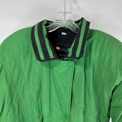 London Fog Vintage 80s Down Ski Coat  Kelly Green