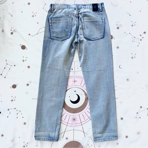 One Teaspoon Awesome Baggies Light Acid Wash Distressed Jeans