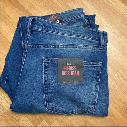 Celebrity Pink NEW  High Rise 90s Jeans Size 17