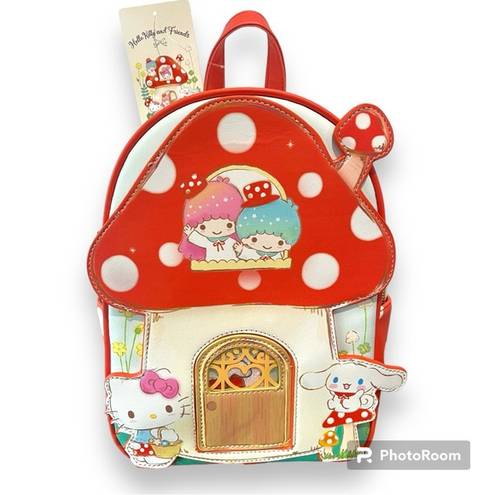 Sanrio Hello Kitty And Friends Mushroom House Mini Backpack