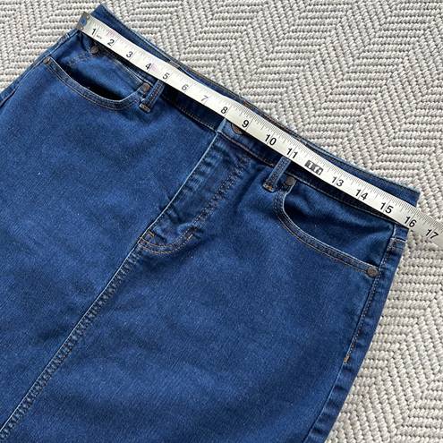 Talbots  jean skirt