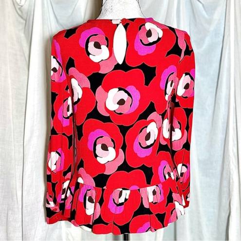 Kate Spade Deco Rose Peplum