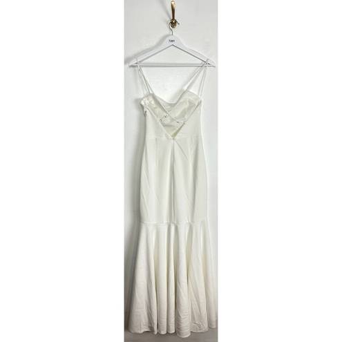 Elliatt  Collins Mermaid Gown in Ivory Size Small