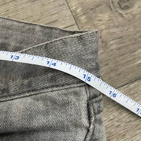 Polo  Ralph Lauren Grey Raw Hem Straight Jeans