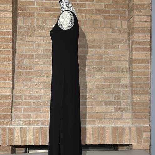 Karen Kane  Black Knit Maxi Dress Size Medium