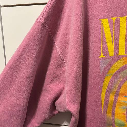 Nirvana Pink Graphic Crewneck Size M