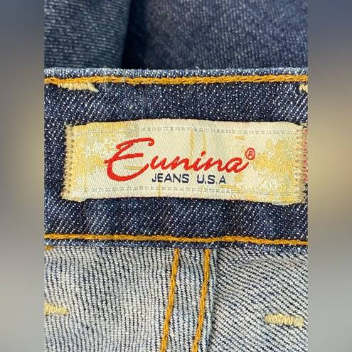 Eunina  Jeans Womens Size 20 Western Dark Wash Straight Leg Rodeo Cowgirl