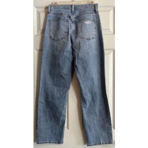 Uniqlo  Straight Leg Ripped Jeans Size 26