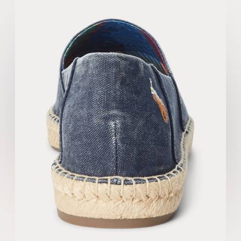 Polo  Ralph Lauren Cevio Washed Canvas Espadrille, Size EU 42 New in Box