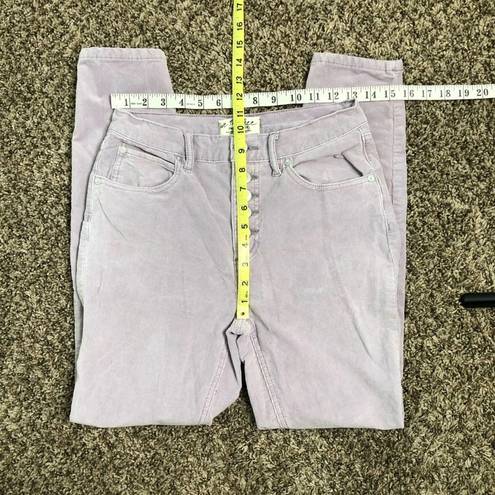 We The Free  Sun Chaser Button Fly High Waist Lavender Cords 26