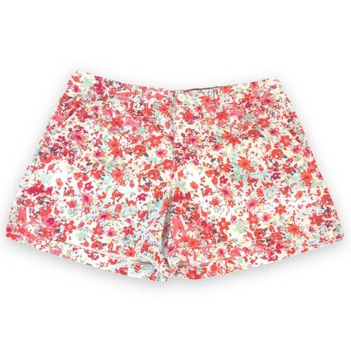 Krass&co GH Bass & . Colorful Floral Cotton Shorts Size 10