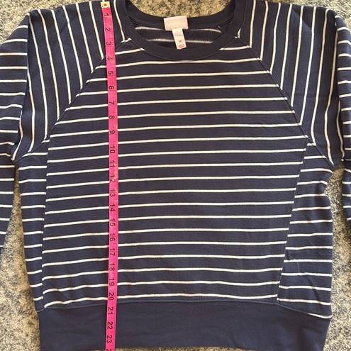 Isabel Maternity  by Ingrid & Isabel Striped Crewneck Sweatshirt