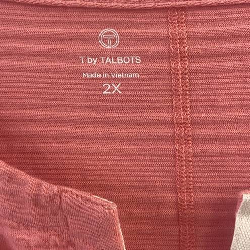 Talbots T By  2X cotton shirt