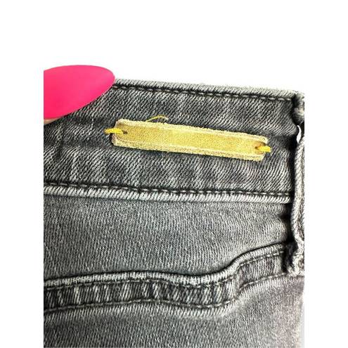 Pilcro and the Letterpress Pilcro Anthropologie Skinny Cropped Black Jeans 26”