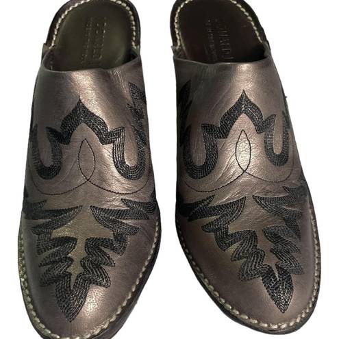 Donald Pliner Leather Boots Clogs