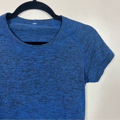 Lululemon Swiftly Tech Short Sleeve Shirt Size 6 Athletic Yoga Workout Stretch