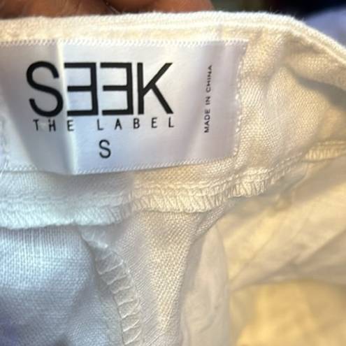 SEEK the Label  linen shorts S