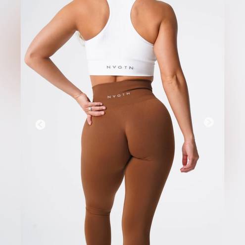 NVGTN Caramel Solid Seamless Leggings in size XS - $34 - From Natalia